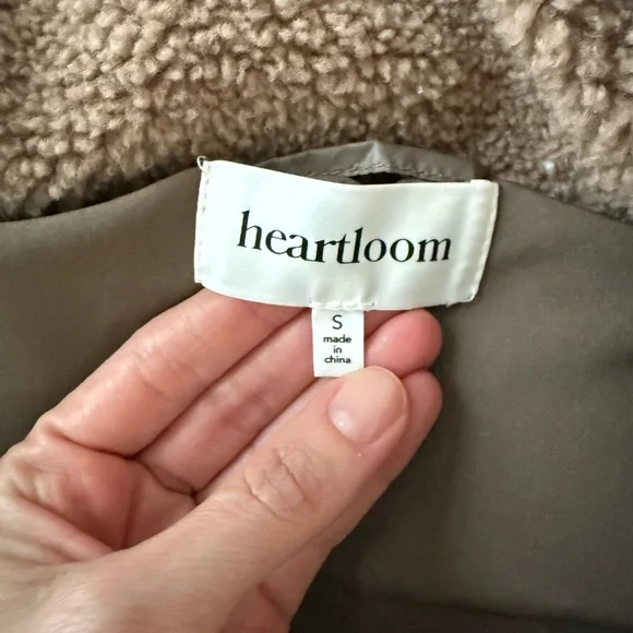 Heartloom Tan Puffer Vest S - Picture 3 of 6